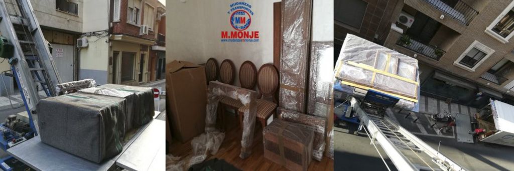  Mudanzas M. Monje grúa 4